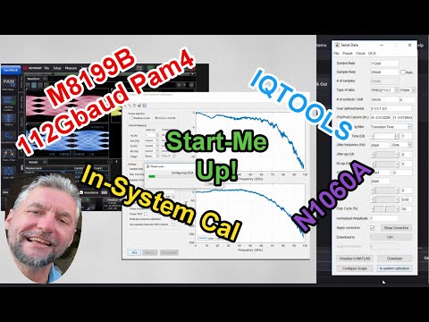 M8199B Physical Setup Insystem Cal 112GBaud Signal Generation And Capture 