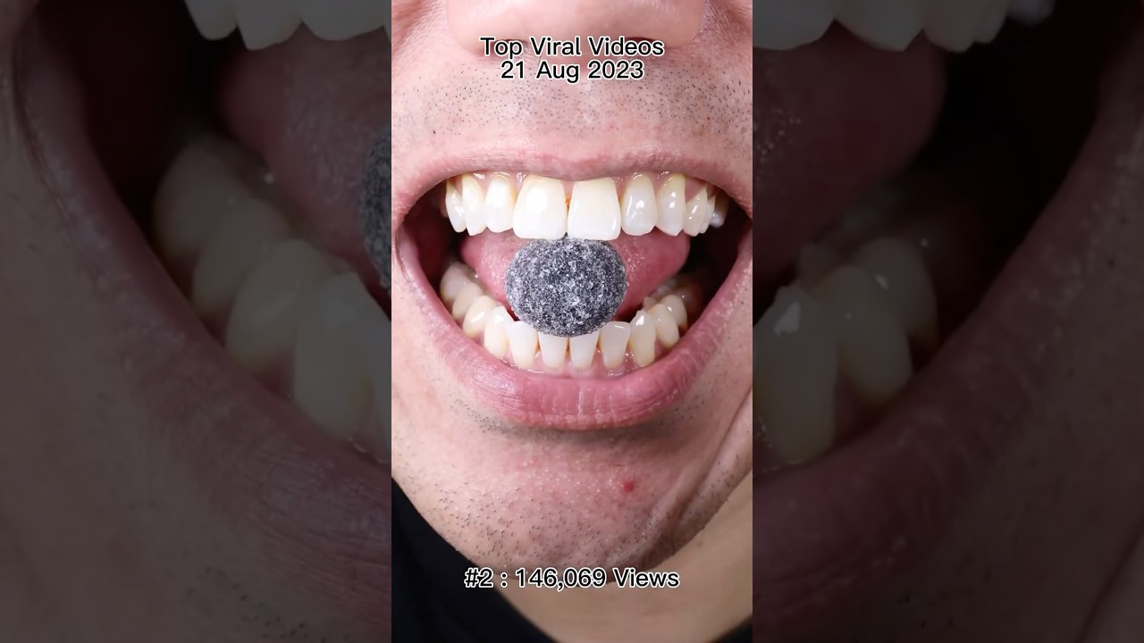 BLACKCURRANT PASTILLE Candy ASMR