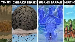 Les Jutsu qui consomment le plus le chakra !