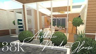 BLOXBBURG: 38K AESTHETIC MODERN HOUSE | NO GAMEPASS