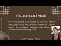 DEBT MANAGEMENT - FINANCIAL MANAGEMENT