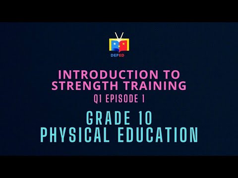 Grade 10 PHYSICAL EDUCATION  QUARTER 1 EPISODE 1 (Q1 EP1): Active and Healthy Lifestyle