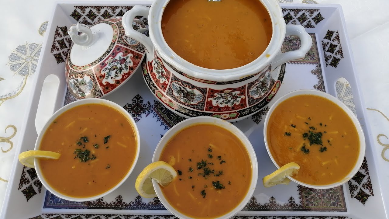 شوربة السمك و الخضار لذيذة وصحية Soupe de poisson