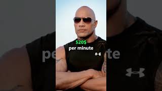 how much money does Dwayne Johnson make?