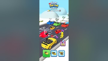 Shape-shifting Static Shift Racing Gameplay hypercasual #shorts #gameplay #shapeshifting
