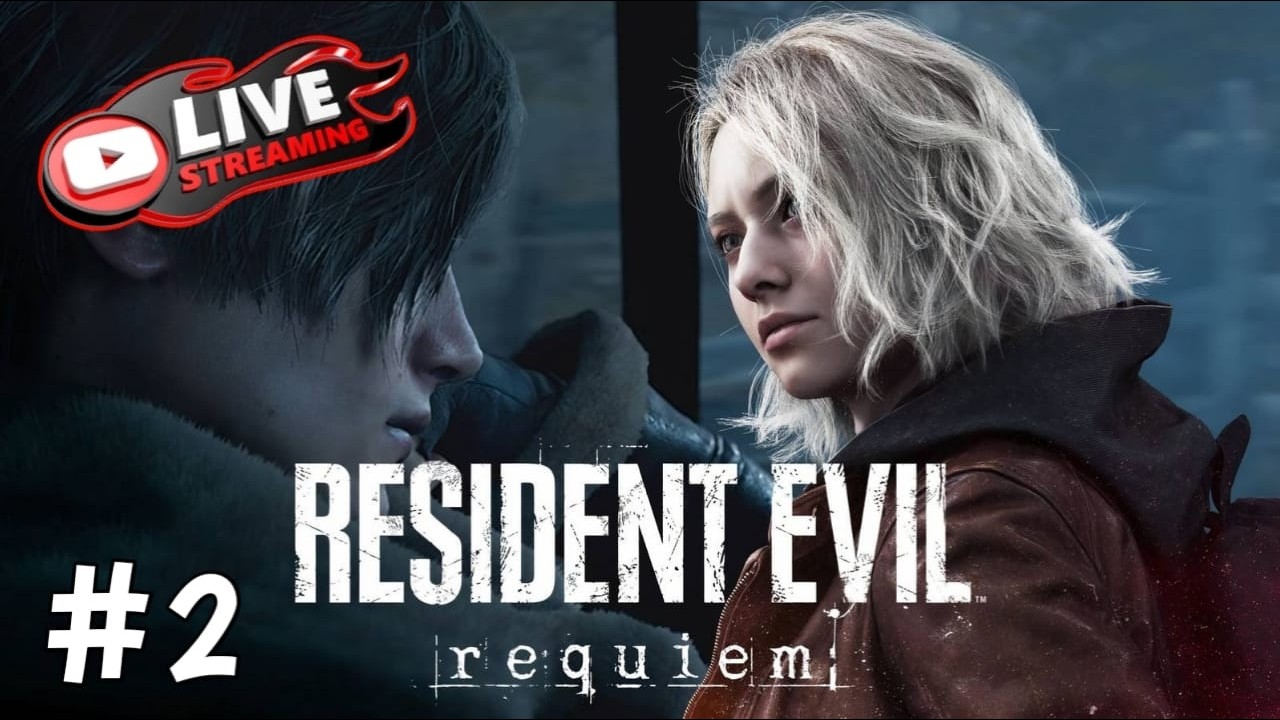 🔴 LIVE Resident Evil Requiem Part 2 | Makin Seram… - YouTube
