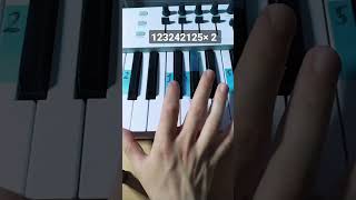 Jay-Z & Kanye West - Niggas in Paris - Piano Easy Tutorial #shorts #tutorial #youtubeshorts #tiktok