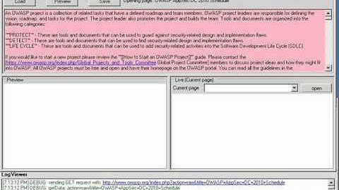 O2 Platform - MediaWiki Page Editor - Viewing, Editing and Creating content