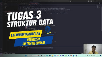 TUGAS 3 PRAKTIKUM STRUKTUR DATA - UNIVERSITAS TERBUKA