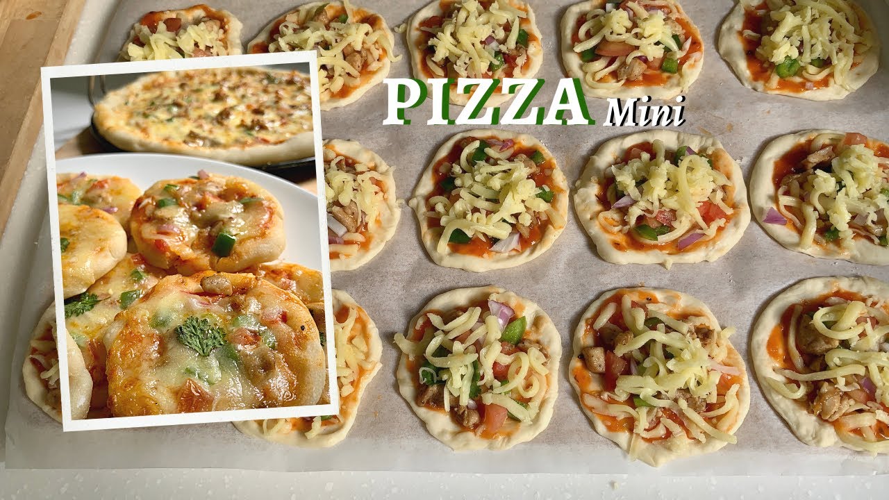 Cách làm pizza nhỏ gọn dễ ăn, hấp dẫn cho người lớn lẫn trẻ em || How ...