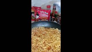 اندومي كوري حار 🤤🔥 | korean spicy noodles