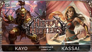 Steel Swords, Sharp Claws. Kayo vs Kassai. Commoner Gameplay - Flesh and Blood TCG