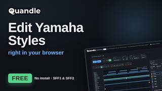Quandle Style Editor — edit Yamaha styles in your browser (free, SFF1 & SFF2) screenshot 5