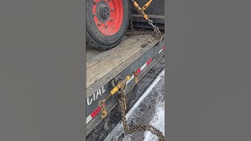 #tinytruck and the bobcats. #Truckdriver  #Lowboy