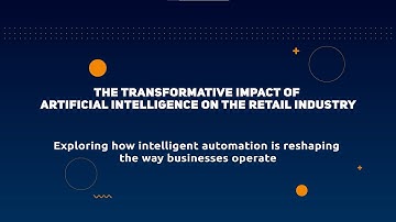 How Intelligent Automation Is making impact on Retail industry | Konverge Technologies