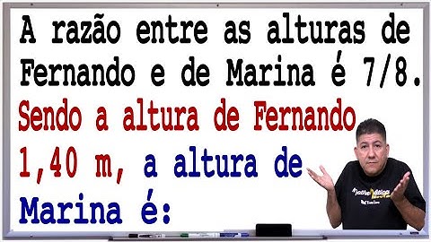 PROBLEMA DE RAZÃO DA VUNESP - Prof Robson Liers - Mathematicamente