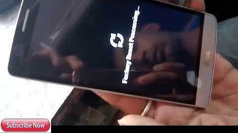 LG G3 d722 hard reset