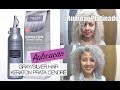 GRAY SILVER HAIR KERATON PRATA CENDRÉ| #RUMOAOPLATINADO8