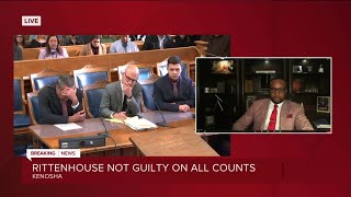 Jacob Blake's family attorney, B'Ivory Lamarr, reacts to Rittenhouse verdict