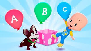 ABC Song with Balloons | Baby, Baby, Yes Cuquín 🍭 and more fun songs with Cuquin | Telerin Family