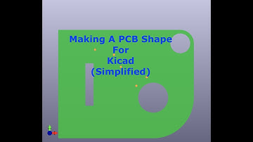FreeCad To Kicad PCBShape - Simplified