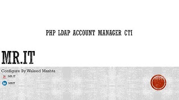 PHP LDAP Account Manager CTI