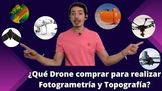 El mejor Drone para Topografía y Fotogrametría [2021]