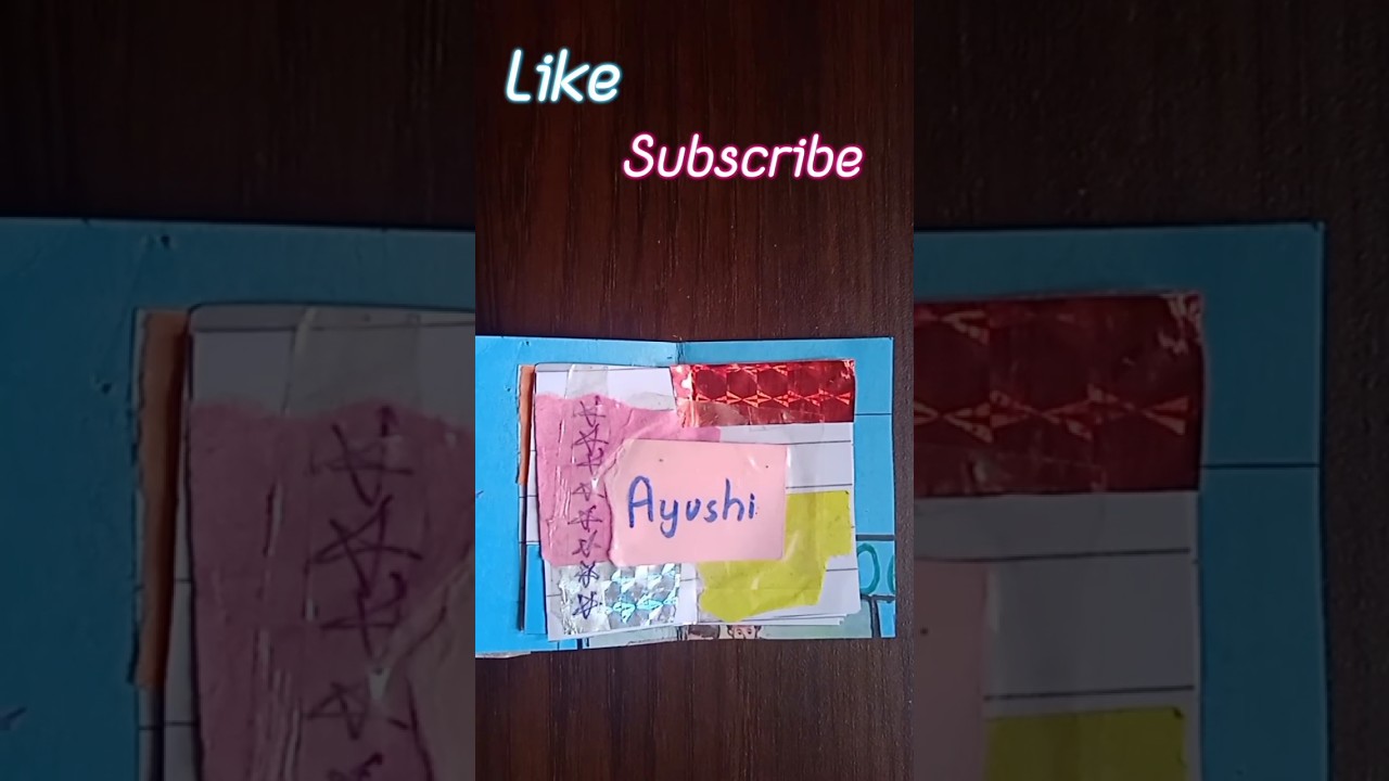 Journal Name Sticker shorts creative easy trending paper diy Journal Name Sticker shorts creative easy trending paper diy