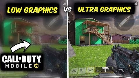 COD Mobile | Graphics Comparison LOW VS ULTRA 60fps!