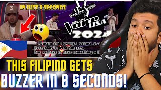 Unknow Filipino Singers Justin & Jeremy Garcia shocks The Voice USA | What a Journey!!