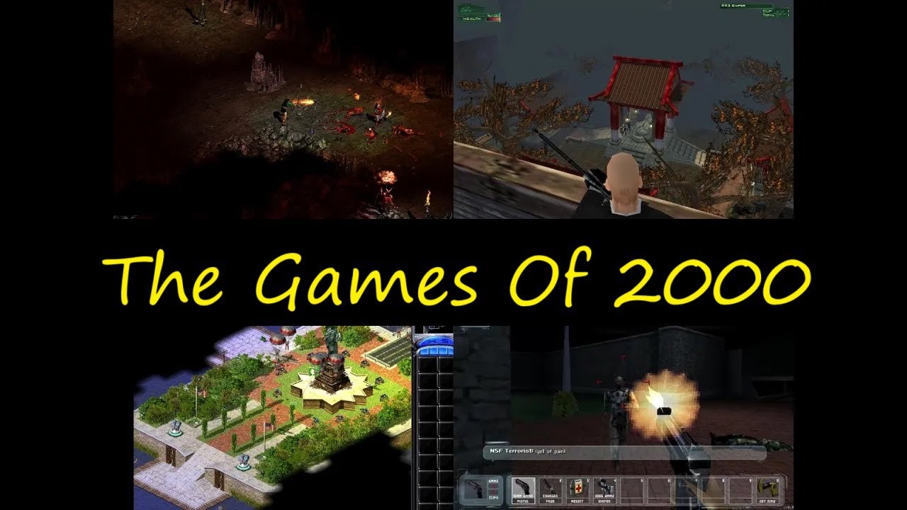 Games In 2000 26 Years Ago: The Games of 2000! How Many Did You Play? - YouTube