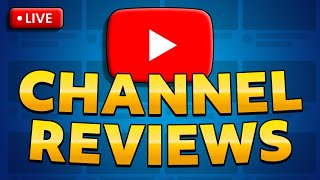 How to Get More Subscribers on YouTube  FREE LIVE CHANNEL REVIEWS