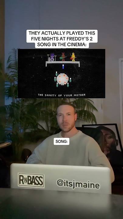 They Actually Played This Five Nights At Freddy’s 2 Song In The Cinema #shorts #fivenightsatfreddys