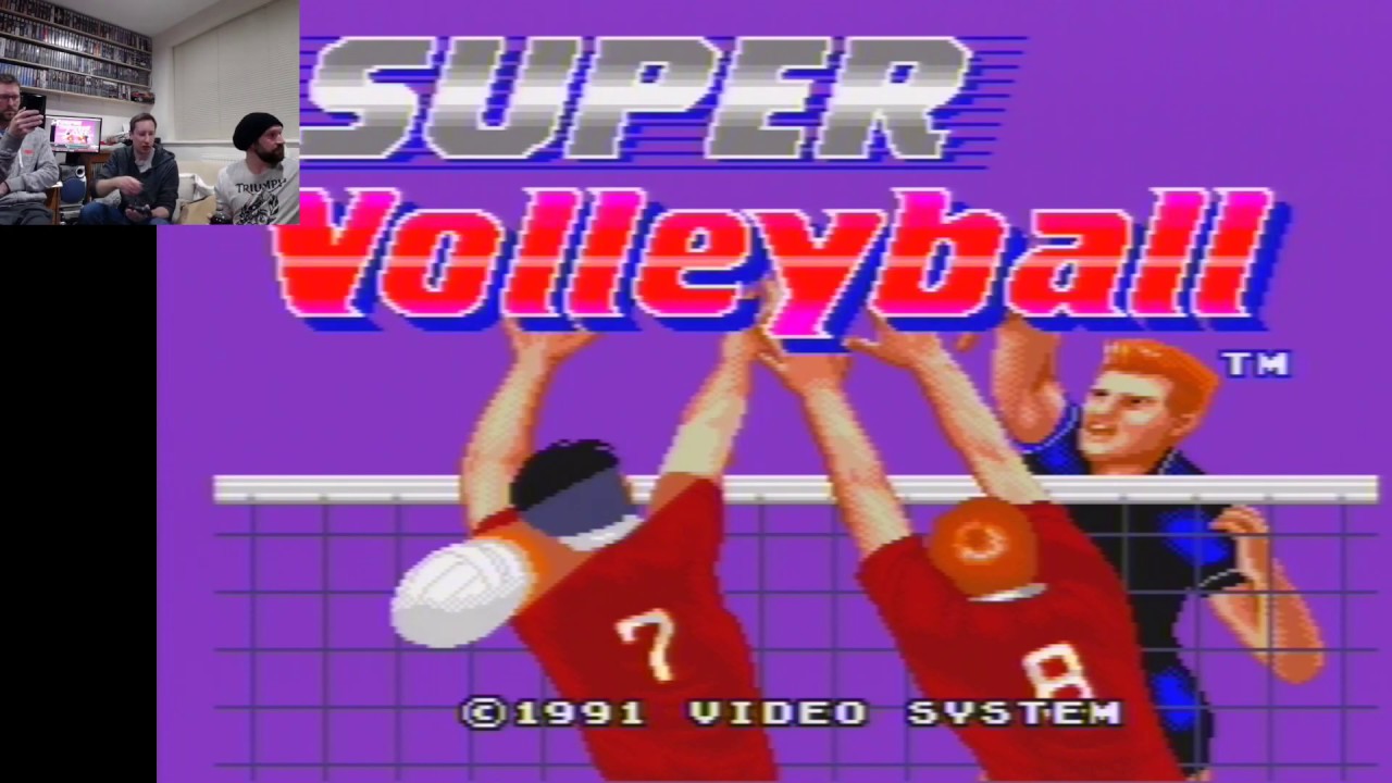 Games Night Super Volleyball Megadrive Gameplay. Let's play demo