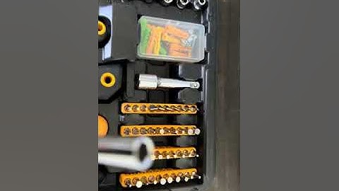 DEKOPRO 158 Piece Tool Set General Household Hand Tool Kit Review