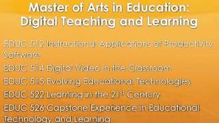 EDUC 526 Capstone Project Spring 2012
