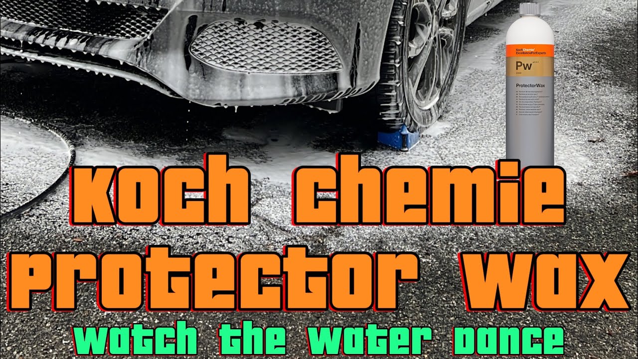 Water Doesn’t Stand a Chance! Koch Chemie Protector Wax in action
