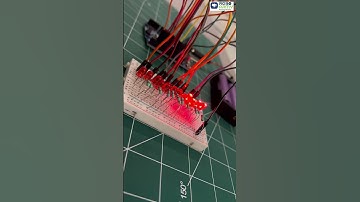 DIY LED chasser Using Arduino  #roboarmy #scienceproject #arduinoproject #ledlights