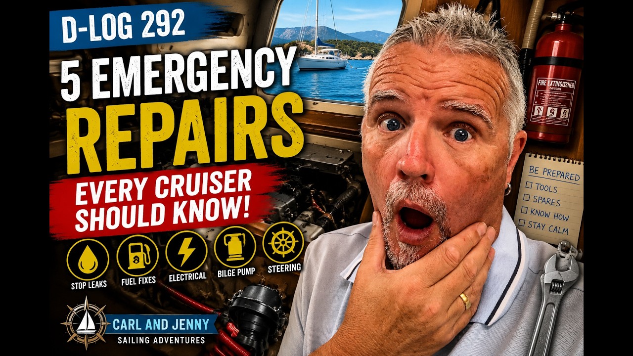 ⁣D Log 292 5 Emergency repairs every sailor should know