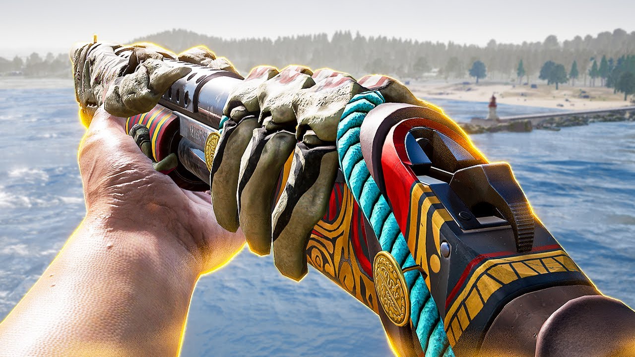 배그 최초 성장형 펌프샷건 만렙 찍었습니다