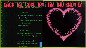 Cách Tạo Code Trái Tim Giống Thủ Khoa Lý Hot Trend TikTok🔥🔥🔥