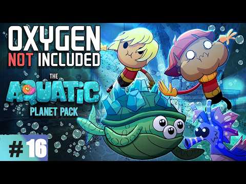 🌊 Dlaczego ta rura przecieka? | Oxygen Not Included: Aquatic Planet Pack, cz.16