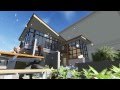 Architectural visualization and photo render montage