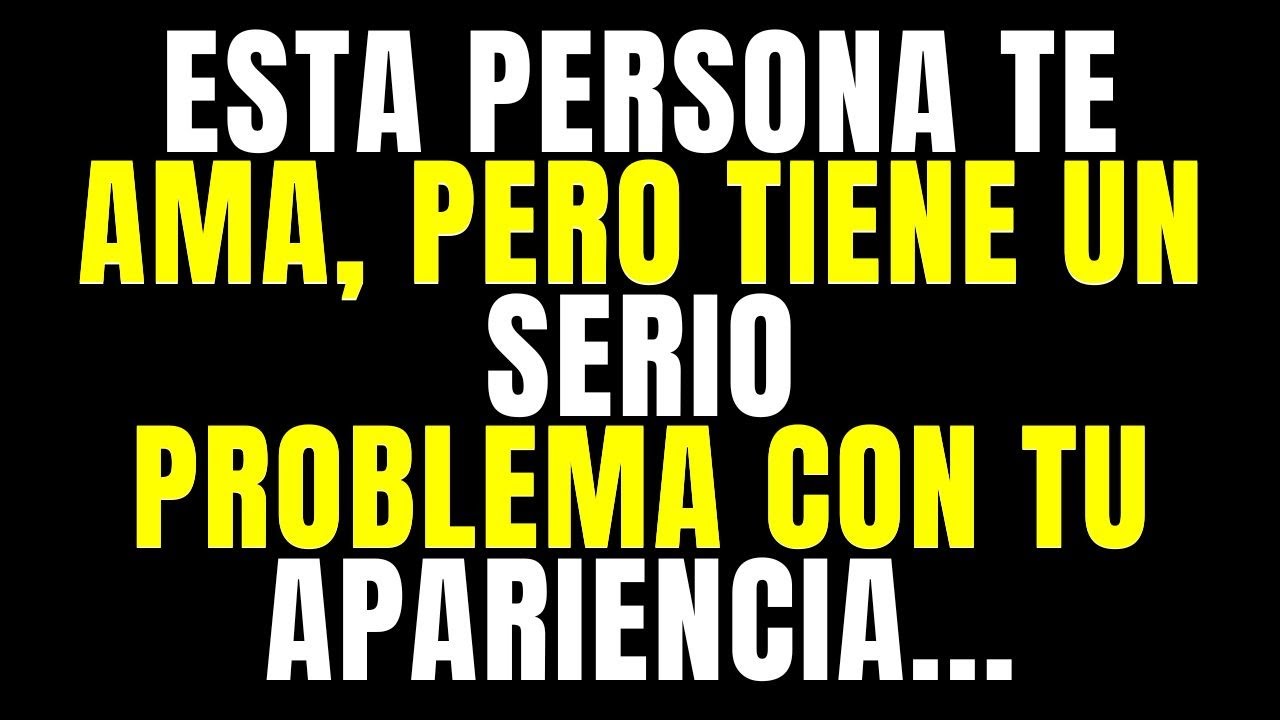 Los ángeles dicen Esta persona te ama pero tiene un serio problema con tu apari!...Mensaje del Ángel