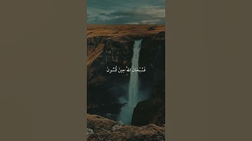 فَسُبْحَانَ اللَّهِ | سورة الروم | علي جابر