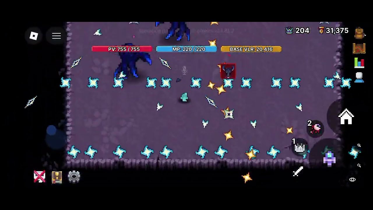 Crystal Depths solo (Mobile) - Pixel Quest 