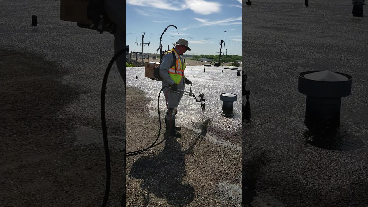 MRS- Commercial Roofing Fiberglass Asphalt Emulsion Spray