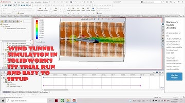 AIRPLANE WIND TUNNEL SIMULATION IN SOLIDWORKS