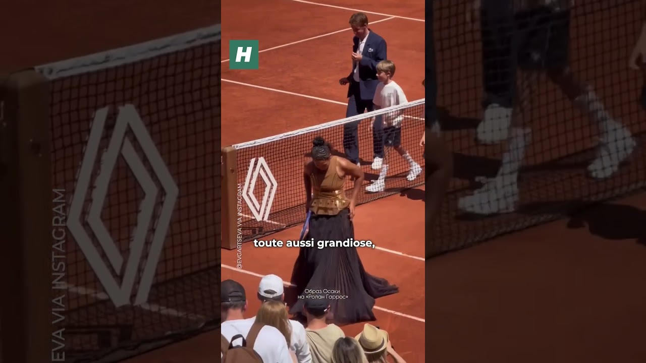 Pour son premier match à Roland-Garros, Naomi Osaka n'a une fois de plus pas déçu