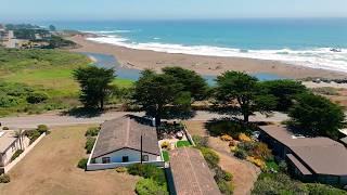 Rare Single-Level Oceanfront Retreat on World-Famous Moonstone Beach in Cambria